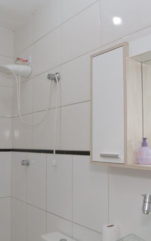 Casa para alugar com 80m², 1 quarto e 1 vaga Casa para alugar com 80m², 1 quarto e 1 vagaBanheiro