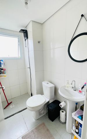 Apartamento para alugar com 47m², 2 quartos e 1 vaga Apartamento para alugar com 47m², 2 quartos e 1 vagaBanheiro