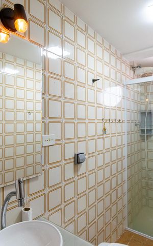 Apartamento para alugar com 55m², 2 quartos e 1 vaga Apartamento para alugar com 55m², 2 quartos e 1 vagaBanheiro