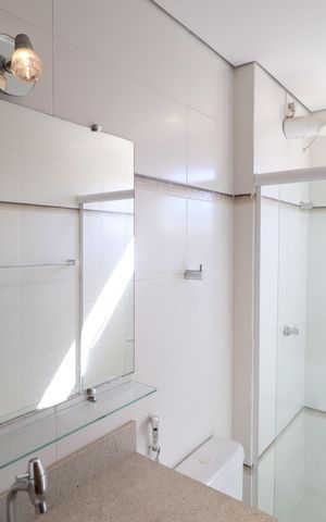 Apartamento para alugar com 100m², 3 quartos e 2 vagasBanheiro Social