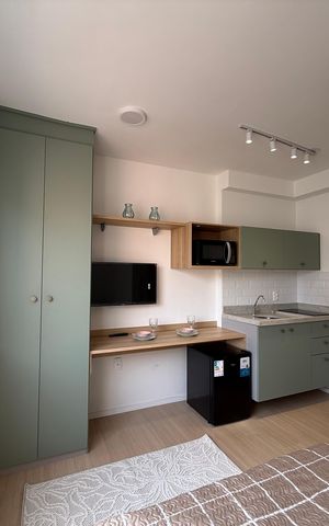 Studio para alugar com 15m², 1 quarto e sem vaga