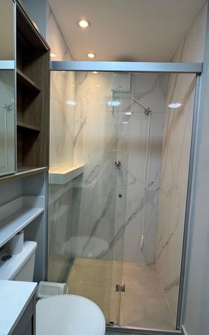 Apartamento para alugar com 36m², 2 quartos e 1 vaga Apartamento para alugar com 36m², 2 quartos e 1 vagaBanheiro