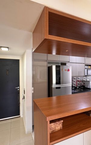 Apartamento à venda com 77m², 3 quartos e 1 vaga Apartamento à venda com 77m², 3 quartos e 1 vagaCozinha e Área de Serviço