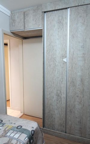 Apartamento à venda com 46m², 2 quartos e 1 vagaQuarto 2