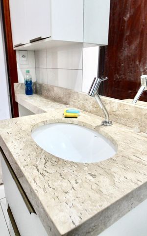 Apartamento à venda com 170m², 3 quartos e 2 vagas Apartamento à venda com 170m², 3 quartos e 2 vagasBanheiro 1