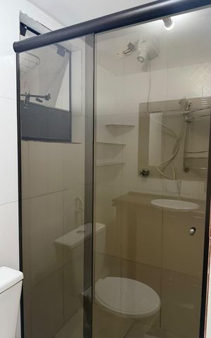 Apartamento à venda com 62m², 3 quartos e sem vaga Apartamento à venda com 62m², 3 quartos e sem vagaBanheiro 1