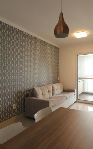 Apartamento para alugar com 64m², 2 quartos e 2 vagasSala