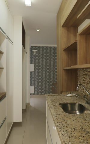 Apartamento para alugar com 64m², 2 quartos e 2 vagasCozinha