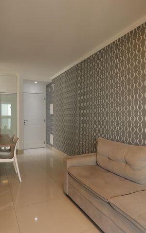 Apartamento para alugar com 64m², 2 quartos e 2 vagasSala