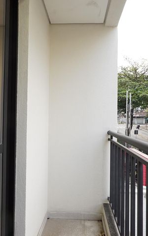 Studio à venda com 33m², 1 quarto e sem vagaVaranda