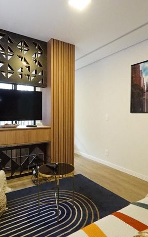 Studio à venda com 33m², 1 quarto e sem vagaSala