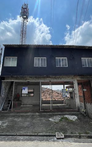 Casa para alugar com 55m², 2 quartos e sem vaga Casa para alugar com 55m², 2 quartos e sem vagaFachada + Placa
