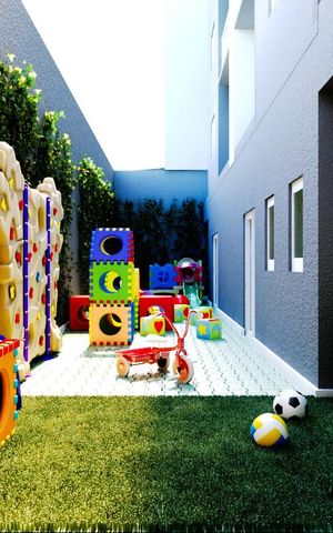 Apartamento para alugar com 42m², 2 quartos e 1 vaga Apartamento para alugar com 42m², 2 quartos e 1 vagaÁrea comum - Playground
