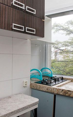 Studio para alugar com 30m², 1 quarto e sem vagaCozinha