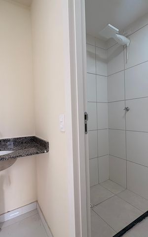 Apartamento para alugar com 35m², 2 quartos e sem vaga Apartamento para alugar com 35m², 2 quartos e sem vagaBanheiro