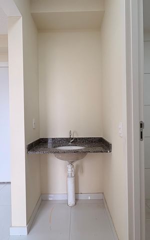 Apartamento para alugar com 35m², 2 quartos e sem vaga Apartamento para alugar com 35m², 2 quartos e sem vagaBanheiro