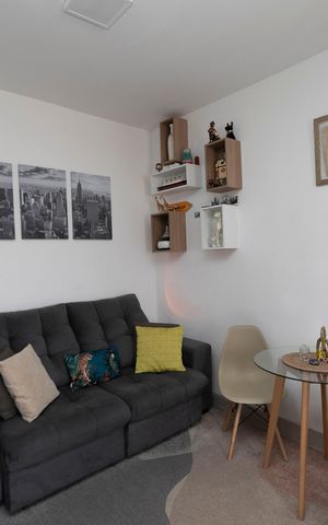 Apartamento para alugar com 40m², 1 quarto e sem vagaSALA