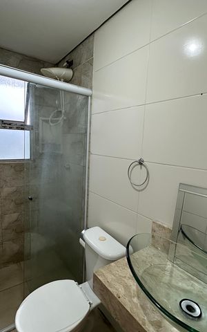 Apartamento para alugar com 61m², 2 quartos e 1 vagaBanheiro