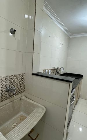 Apartamento para alugar com 61m², 2 quartos e 1 vagaCozinha e Área de Serviço