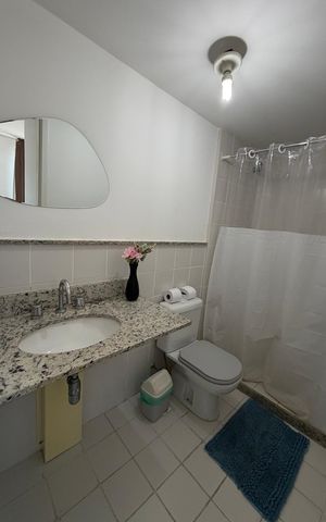 Apartamento para alugar com 100m², 2 quartos e 1 vaga Apartamento para alugar com 100m², 2 quartos e 1 vagaBanheiro