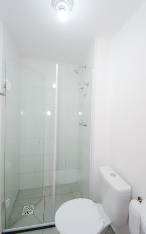 Apartamento para alugar com 39m², 2 quartos e sem vagaBanheiro