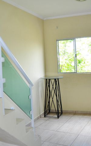 Casa para alugar com 60m², 3 quartos e sem vaga Casa para alugar com 60m², 3 quartos e sem vagaDetalhe - Sala