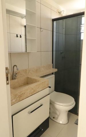 Apartamento para alugar com 48m², 2 quartos e 1 vaga