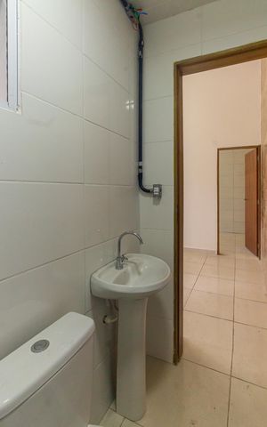 Casa para alugar com 40m², 1 quarto e sem vaga Casa para alugar com 40m², 1 quarto e sem vagaBanheiro