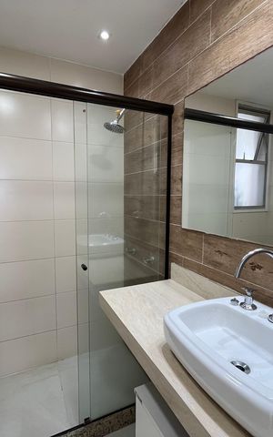 Apartamento para alugar com 100m², 2 quartos e 1 vaga Apartamento para alugar com 100m², 2 quartos e 1 vagaBanheiro