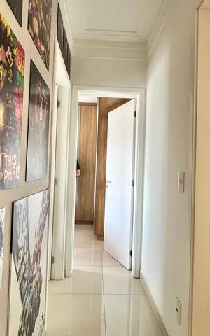 Apartamento à venda com 71m², 2 quartos e 1 vagaCorredor