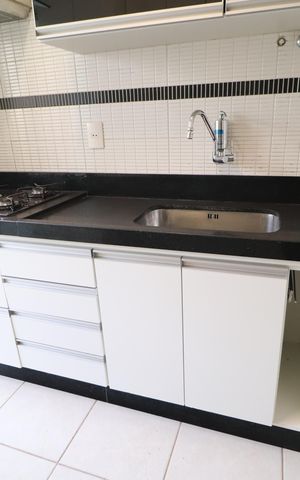 Apartamento para alugar com 76m², 2 quartos e 2 vagasCozinha