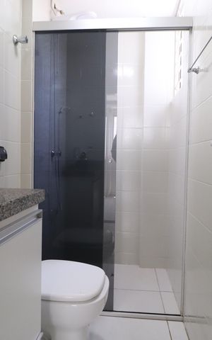 Apartamento para alugar com 76m², 2 quartos e 2 vagasBanheiro Social