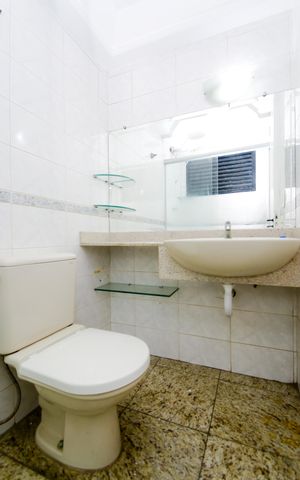 Apartamento para alugar com 78m², 3 quartos e 1 vagaBanheiro da Suíte