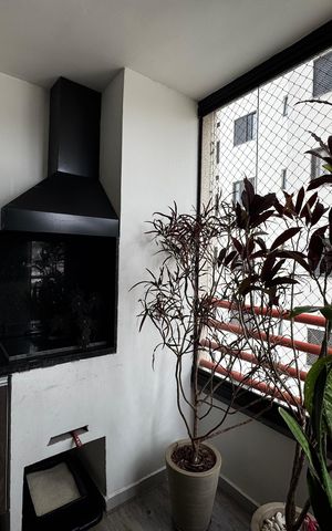 Apartamento à venda com 62m², 2 quartos e 2 vagas Apartamento à venda com 62m², 2 quartos e 2 vagasVaranda gourmet