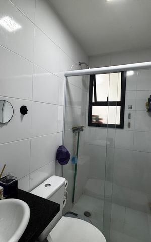 Apartamento à venda com 62m², 2 quartos e 2 vagas Apartamento à venda com 62m², 2 quartos e 2 vagasBanheiro 2