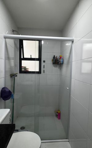 Apartamento à venda com 62m², 2 quartos e 2 vagas Apartamento à venda com 62m², 2 quartos e 2 vagasBanheiro 2