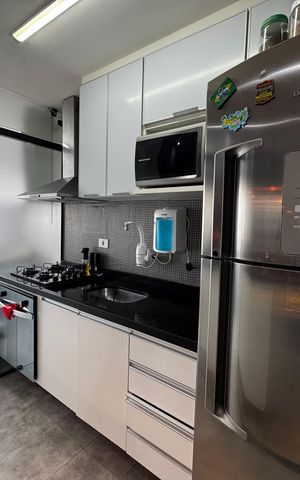 Apartamento à venda com 62m², 2 quartos e 2 vagas Apartamento à venda com 62m², 2 quartos e 2 vagasCozinha