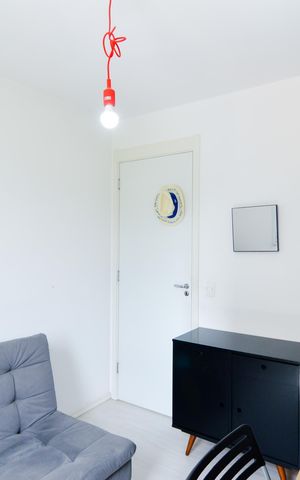 Apartamento à venda com 42m², 2 quartos e 1 vagaQuarto 1
