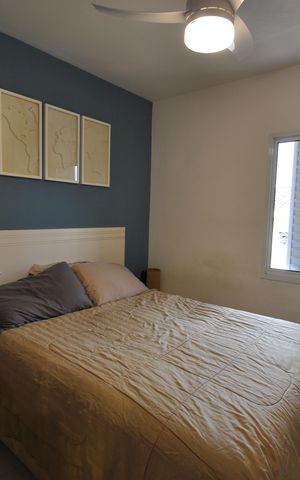 Casa de condomínio à venda com 60m², 2 quartos e 2 vagasSuíte 1