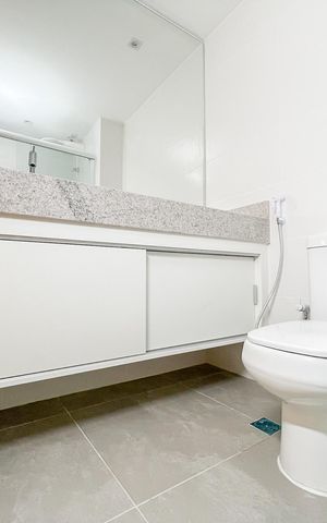 Studio para alugar com 25m², 1 quarto e 1 vaga Studio para alugar com 25m², 1 quarto e 1 vagaBanheiro - Armário