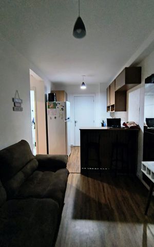 Apartamento à venda com 37m², 2 quartos e sem vaga Apartamento à venda com 37m², 2 quartos e sem vagaSala/Cozinha