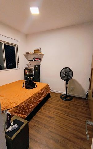 Apartamento à venda com 37m², 2 quartos e sem vaga Apartamento à venda com 37m², 2 quartos e sem vagaQuarto 2
