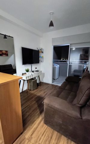 Apartamento à venda com 37m², 2 quartos e sem vaga Apartamento à venda com 37m², 2 quartos e sem vagaSala/Cozinha