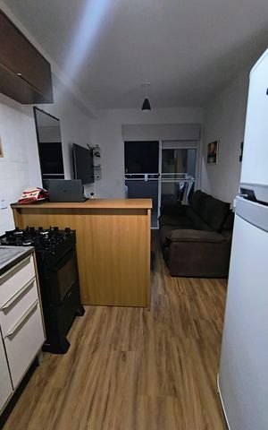 Apartamento à venda com 37m², 2 quartos e sem vaga Apartamento à venda com 37m², 2 quartos e sem vagaSala/Cozinha