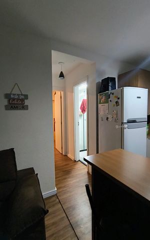 Apartamento à venda com 37m², 2 quartos e sem vaga Apartamento à venda com 37m², 2 quartos e sem vagaSala/Cozinha
