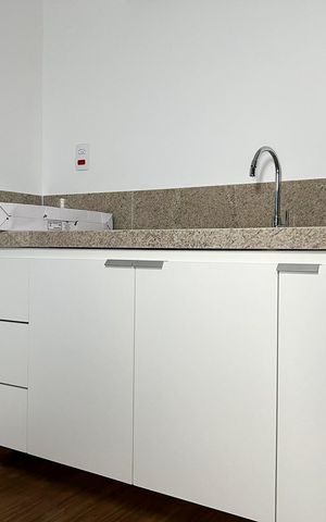 Studio para alugar com 45m², 1 quarto e 1 vaga Studio para alugar com 45m², 1 quarto e 1 vagaCozinha - Armários