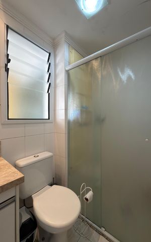 Apartamento à venda com 56m², 2 quartos e 1 vaga Apartamento à venda com 56m², 2 quartos e 1 vagaBanheiro Social