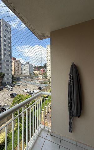 Apartamento à venda com 56m², 2 quartos e 1 vaga Apartamento à venda com 56m², 2 quartos e 1 vagaSala Sacada