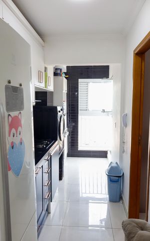 Apartamento à venda com 37m², 2 quartos e 1 vagaCozinha