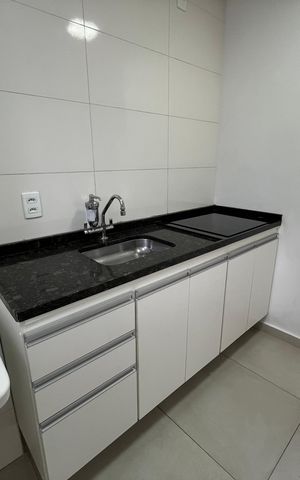 Apartamento para alugar com 33m², 1 quarto e sem vaga Apartamento para alugar com 33m², 1 quarto e sem vagaCozinha e Área de Serviço